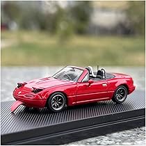 2台セット！ユーノスロードスター ミニカー (赤＆白) 2台セット！ユーノスロードスター ミニカー (赤＆白) 2台セット