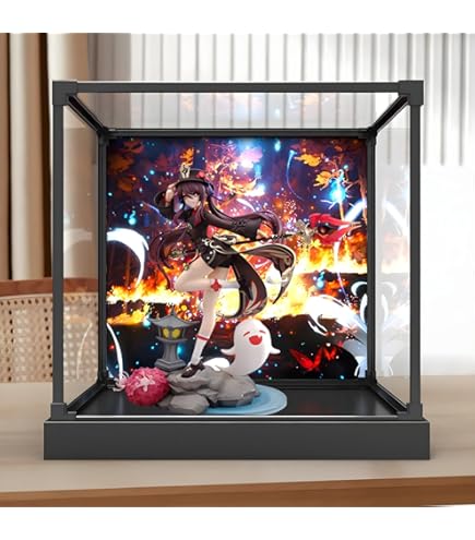 原神 胡桃 雪霁梅香Ver. 1/7 フィギュア 専用 アクリル展示ケース フィギュア専門店 -ソダチトイズ / APEX-TOYS 原神 胡桃 雪霁梅香Ver