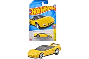 ホットウィール(Hot Wheels) ベーシックカー '90 アキュラ NSX 乗り物おもちゃ ミニカー 3歳から イエロー HXR11