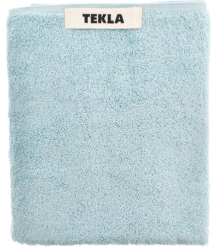 Amazon｜[テクラ]バスタオル TERRY TOWELS SOLID ライトブルー AQUA TT