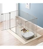 Amazon | タンスのゲン ペットサークル 6枚セット 高さ100cm バリア