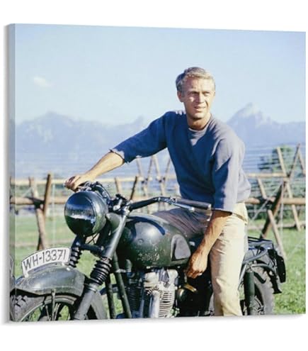 Amazon.co.jp: スティーブマックイーン映画ポスター ホーム装飾 アート