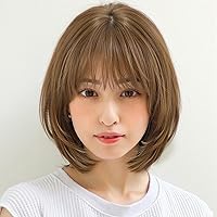 Amazon.co.jp: EMMOR 医療用ウィッグ 人毛 フルウィッグ人毛