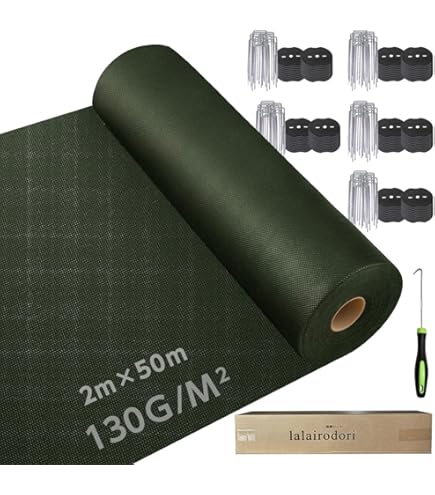 Amazon.co.jp: lalairodori 防草シート 2m 50m 高密度 120g/m² 防そう 