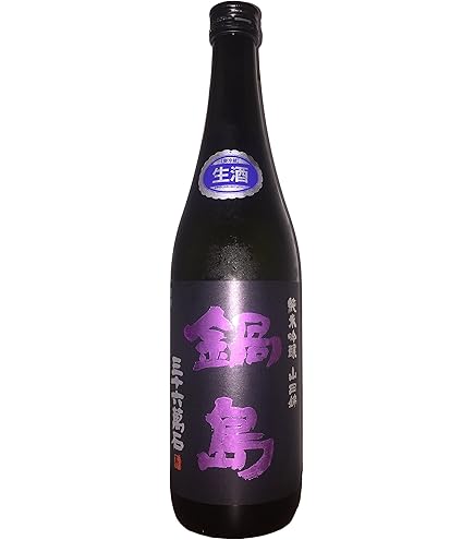 Amazon.co.jp: 鍋島 純米吟醸 山田錦 パープルラベル 1800ml : 食品