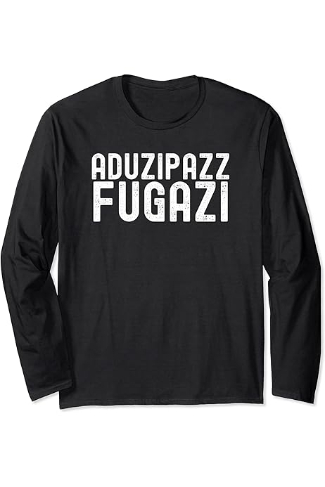 Amazon | Fugazi Tシャツ メンズ - 面白い皮肉なイタリア語の格言 