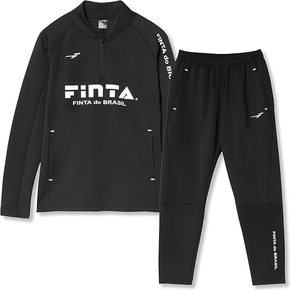Amazon | [フィンタ] FINTA サッカー メンズ ハーフジップ ジャージ