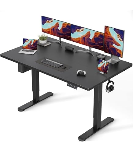 Amazon | UTESPELARE ウーテスペラレ ゲーミングデスク - アッシュ調