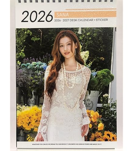 ☆サナ☆ Amazon.co.jp: サナ グッズ 2026年 壁掛けカレンダー (SANA) BD