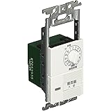 パナソニック(Panasonic) コスモシリーズワイド21 埋込 電子 浴室換気スイッチ スイッチスペース,12時間タイマ 約10秒 - 12時間可変形 AC/DCモータータイプ両用 ホワイト WTC53935W