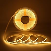 Amazon.co.jp: COB LEDテープライト 10m 12V 電球色2700K 調光対応 高