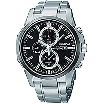 Amazon.co.jp: [セイコー]SEIKO 腕時計 ソーラー アラームクロノ