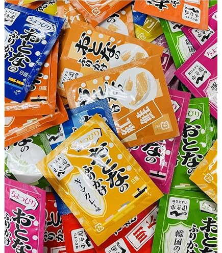 Amazon.co.jp: おとなのふりかけ 100袋入り 5種類×20袋 : 食品・飲料