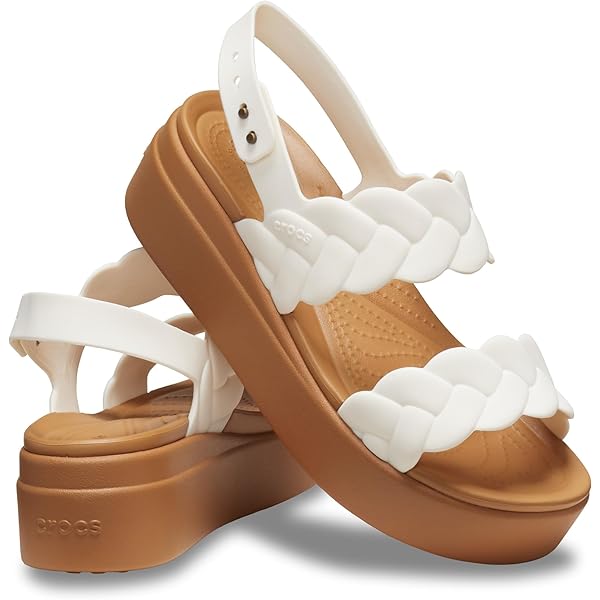 Amazon | 【クロックス】ブルックリン ウーブン バックル ブラック