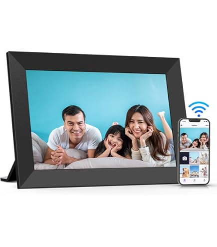 Amazon | デジタルフォトフレーム 7インチ 内蔵メモリー2GB ブラック  