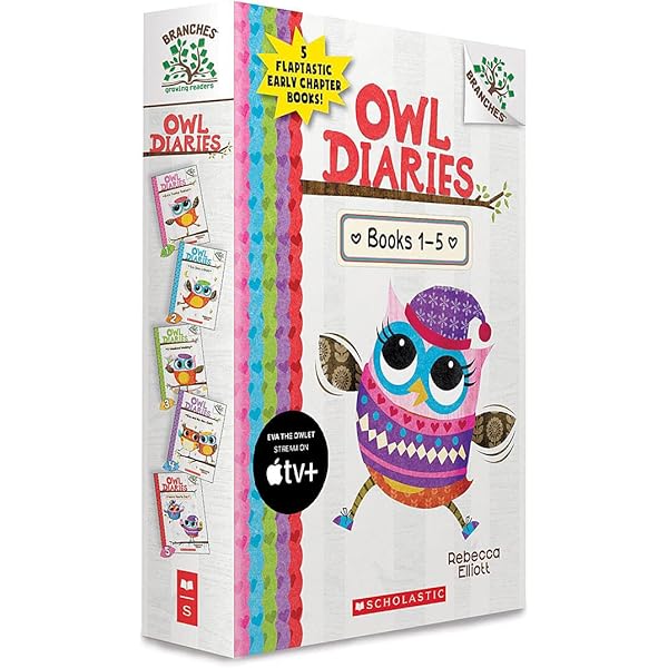 Amazon.co.jp: Owl Diaries Collection (Books 1-4) : 本