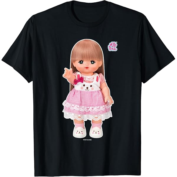 Amazon | メルちゃん おともだちと いっしょ !!（大人サイズ） Tシャツ