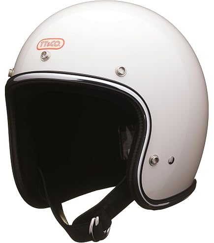 Amazon | TT&CO. バイク ヘルメット ジェットヘルメット 500-TX