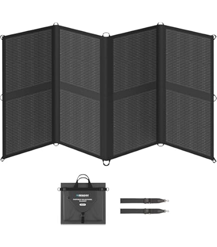 Amazon | Renogy ソーラーパネルブランケット 200ワット Nタイプ