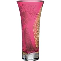 未使用！　江戸硝子　東洋佐々木ガラス　クリスタル花瓶　共箱　高さ22cm 瑠璃金彩 江戸硝子 東洋佐々木クリスタル花瓶 - メルカリ