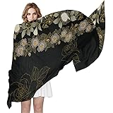 [Mikyu] レディース お洒落 スカーフ ストール 薄手 大判サイズ ファッション シフォンロング シヨール 秋春冬 暖かい 和柄 防寒 彼女 贈り物 ギフト 母の日 クリスマス 誕生日プレゼント 180cmx90cm