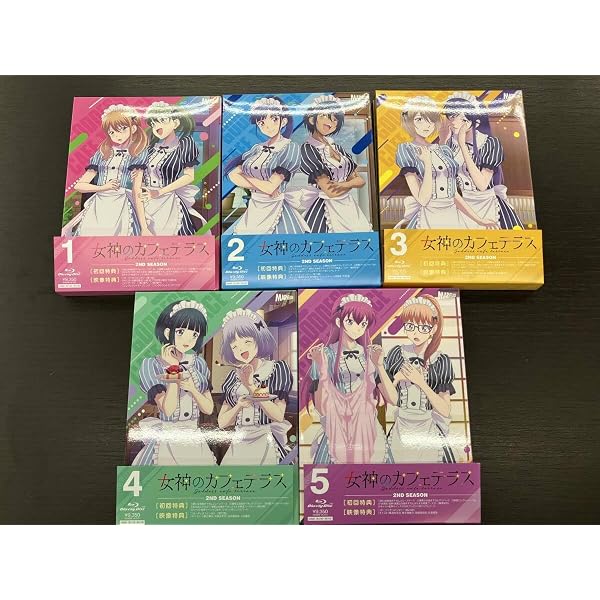 Amazon.co.jp: 「女神のカフェテラス」 全巻ブルーレイ 初回限定版