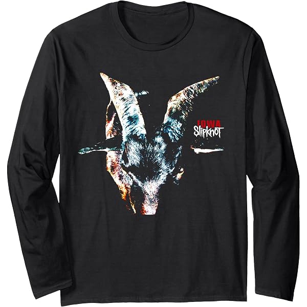 Amazon | 公式スリップノットセルフタイトル 長袖Tシャツ | Tシャツ