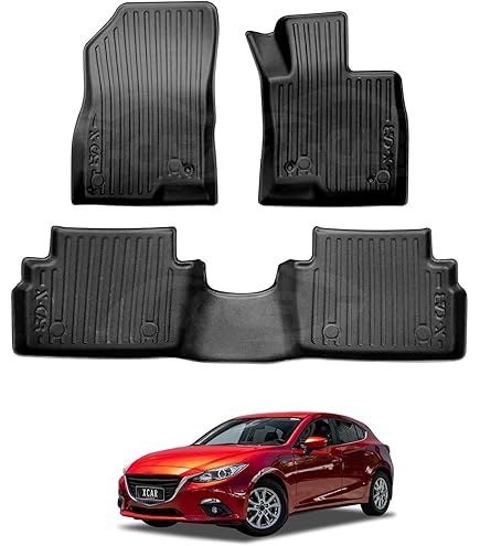 Trunk Vrachtmat Voor Mazda 3 2014 2015 2016 2017 2018 Hatchback Kofferbak Lade Boot Liner Tapijt Protector Floor Pad Auto Kofferbak Matten