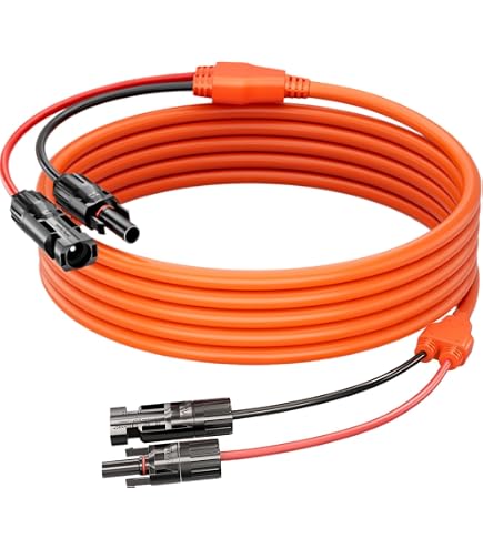 Amazon.co.jp: Tonton 3m MC4延長ケーブル 10AWG 6mm² IP67防水