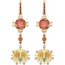 Amazon | スワロフスキー ラッキー女神シェル ピアス 5451301