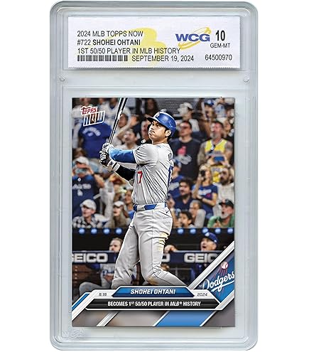 Amazon.co.jp: WCG 2024 Topps Now 大谷翔平 オールタイム MLB