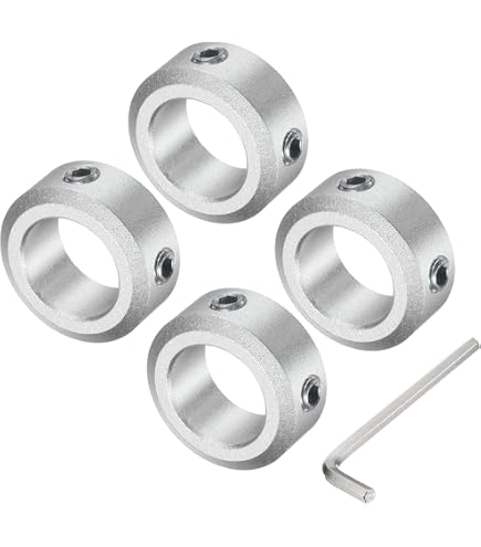Amazon.co.jp: uxcell セットカラー 内径15mm 外径24mm 厚さ10mm