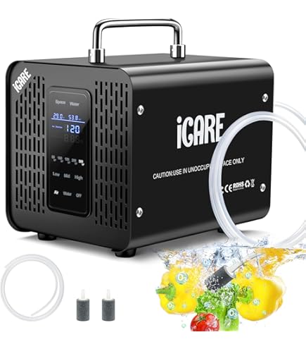 iCARE オゾン発生器 Amazon | オゾン発生器 【PSE認証済】45000mg/h 業務用 オゾン脱臭機