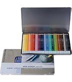 Amazon | ヴァンゴッホ 水彩色鉛筆 60色 T9774-0065 | 色鉛筆
