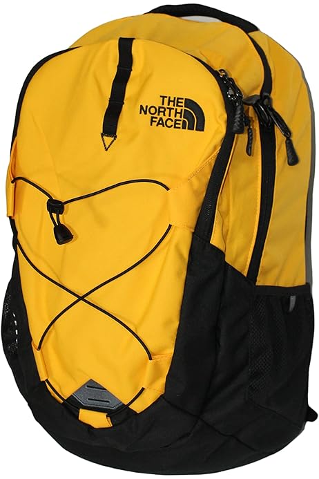 north face borealis backpack yellow