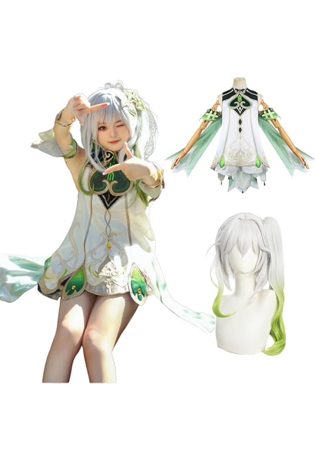Amazon.co.jp: NOKIJP 原神 コスプレ ナヒーダ コスプレ衣装 スメール