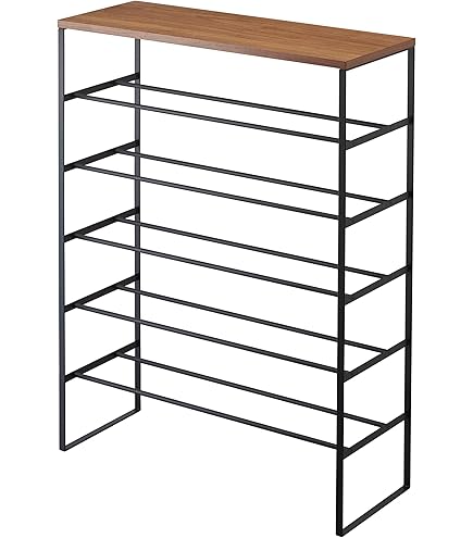 Amazon｜[ベルメゾン] シューズラック オープン棚付きシューズボックス