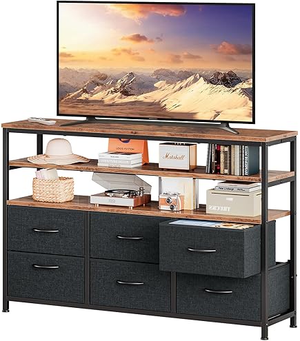 Aquzee 55型対応テレビ台 125cm幅 テレビスタンド 収納付き Amazon｜Aquzee 55型対応テレビ台 125cm幅 テレビスタンド 32/40/55