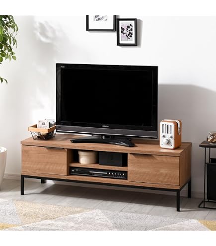 Amazon｜ローボード テレビボード 収納 120cm 北欧 モダン シンプル