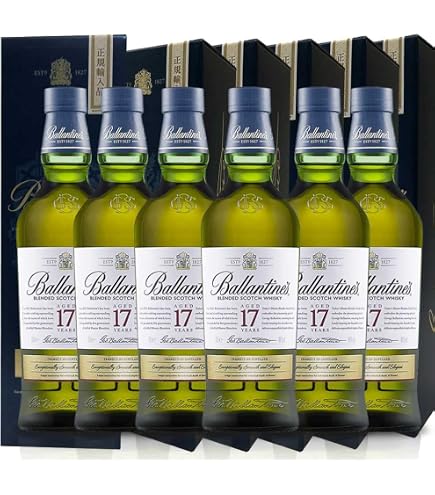 Amazon.co.jp: 正規品 バランタイン 17年 700ml 40度 3本セット ブレン