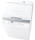 Amazon | TOSHIBA(東芝) 全自動洗濯機 6kg AW-6GA2(W) ひとり