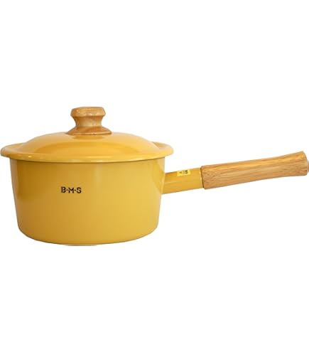 DANSK イエロー ミルクパン 12センチ 富士ホーロー ソリッド ミルク