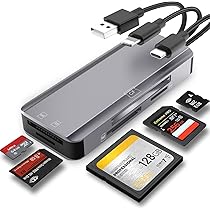 Amazon.co.jp: 5 つの Memory Card を读取する多功能 Memory