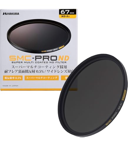 Amazon | Kenko NDフィルター Zeta ND8 67mm 光量調節用 336748 | 減光