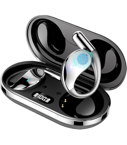 Amazon.co.jp: イヤホン型 AI翻訳機【2025新登場】ワイヤレスイヤホン