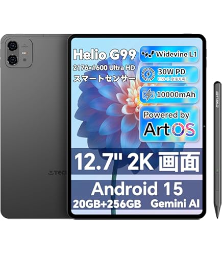 Android12 タブレット T60pro 3点セット Amazon.co.jp: TECLAST T60タブレットAndroid 13 16GB+256GB+1TB
