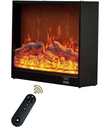 Amazon.co.jp : 暖炉装飾炎ライト 埋め込み式電気暖炉内蔵 暖炉装飾炎
