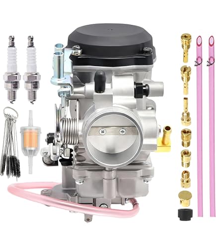 ハーレー用ＣＶキャブ Amazon | クローム CV40/CV44 アルミニウム キャブ トップ 1990-2006