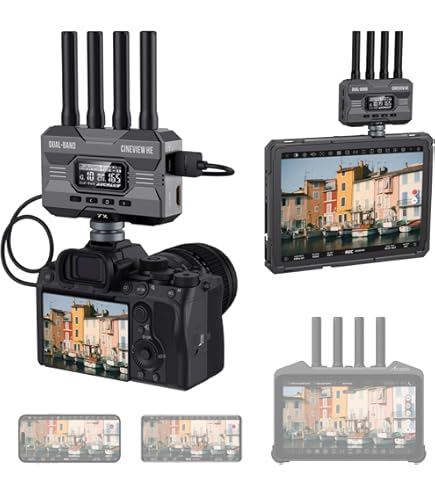 Amazon | 【Accsoon正規代理】ACCSOON CineView SE ワイヤレス 映像