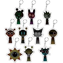狼ゲーム　キーホルダー　9点セット Amazon.co.jp: [Sinose] スプランキー sprunki キーホルダー 10